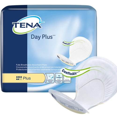 TENA® Day Plus 2 Piece Heavy Incontinence Pad, Maximum Absorbency, 62618
